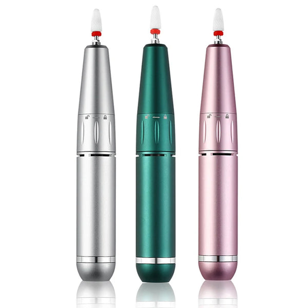 Nail Drill Machine 30000RPM Electric Nail Polishing Kit Multifunctional Portable Pen