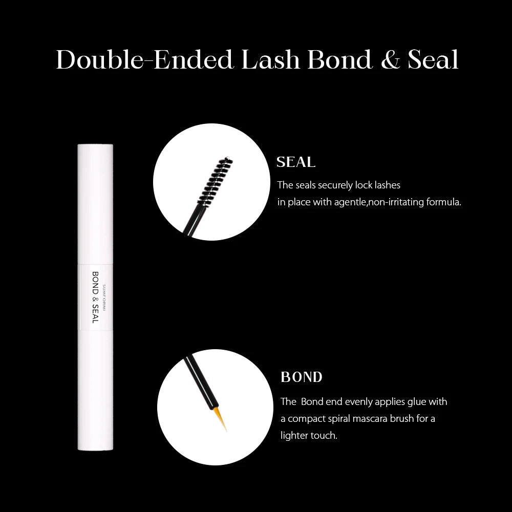 Sumformi Adhesive Lash Glue Eyelashes Diy Glue Cluster Lash Bond and Seal Waterproof