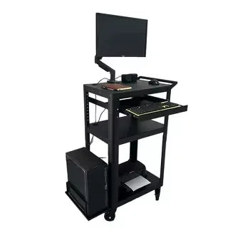 Brand Cold-Rolled Steel Adjustable White Laptop Stand for Home Office Use
