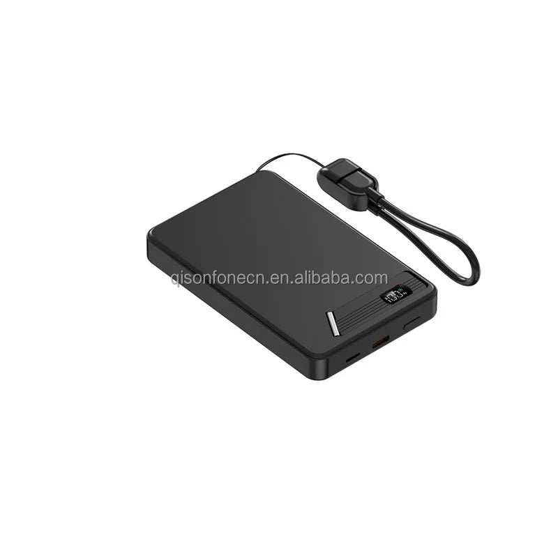 Fast Charging Wireless Power Banks Charger 10000 Mah Mini Magnetic Power Bank 22.5w
