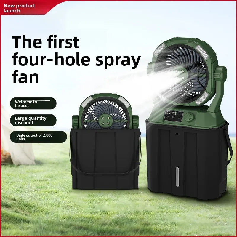 Outdoor Camping Fan with Ultra-Long Battery Life USB-Charged Portable for Indoor,