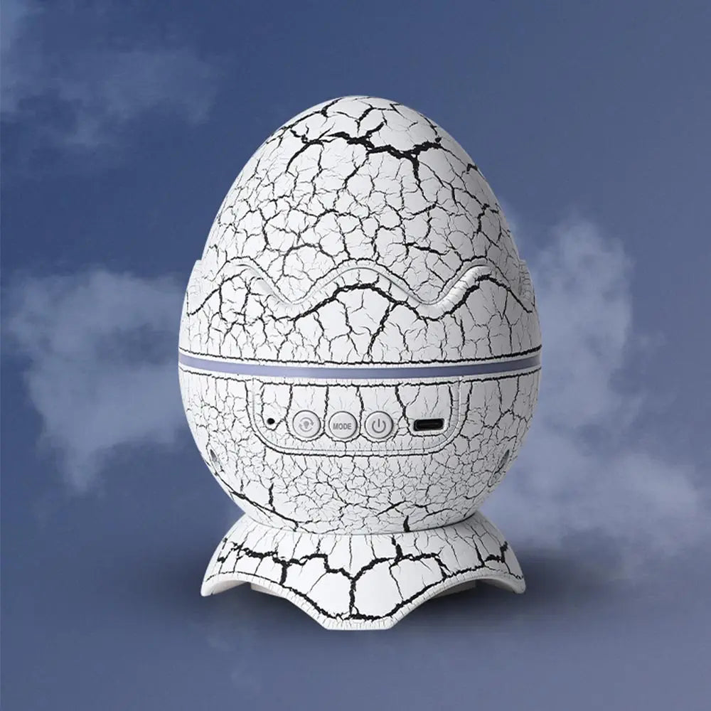 Galaxy Sky Modern Kids Adult Room Decor Dinosaur Egg Star Projector LED BT Music Speaker