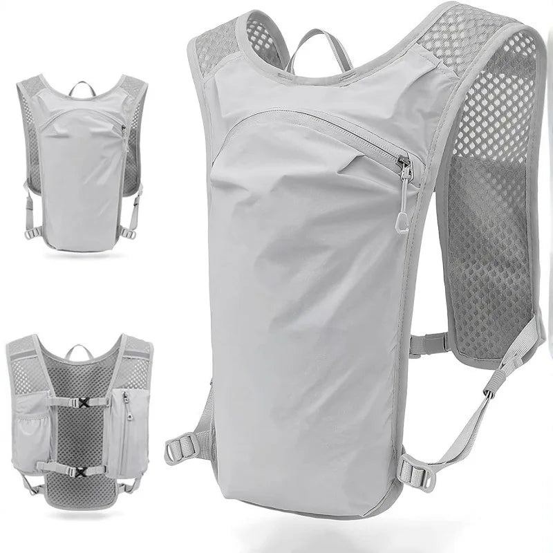 Running Hydration Vest Backpack Lightweight Insulated 1.5L Water Bladder
