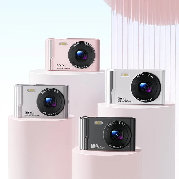 Digital Camera Upgraded FHD 1080P with Strap 16X Digital Zoom Compact Point and Shoot