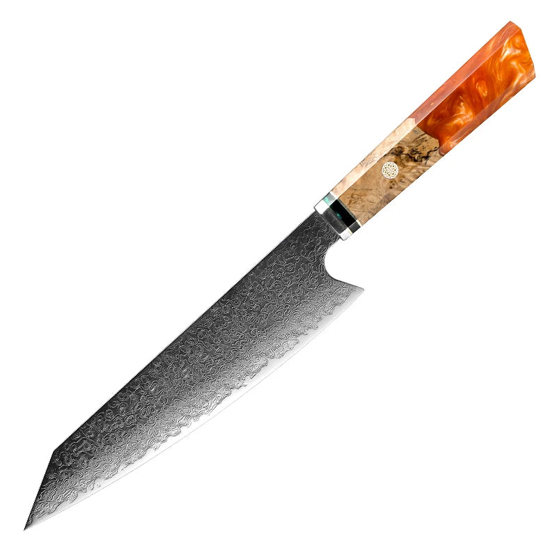 Gyuto Knife 67 Layer Japanese Damascus Steel Chef Cutting Meat Vegetable Kiritsuke Knife