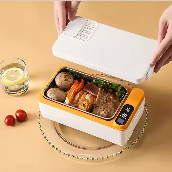 New Model Electric Heating Lunch Box Wireless Portable USB Rechargeable Lunch Bento Box