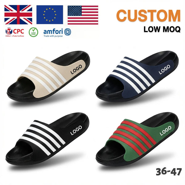 Thick-Soled Slippers for Women Eva Outsole Anti Slip Light Slides Cloud Slides for Summer