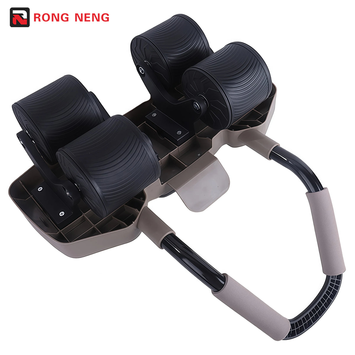 Durable ABS+Steel Indoor Power Stretch Roller Abdominal Muscle Fitness Wheel