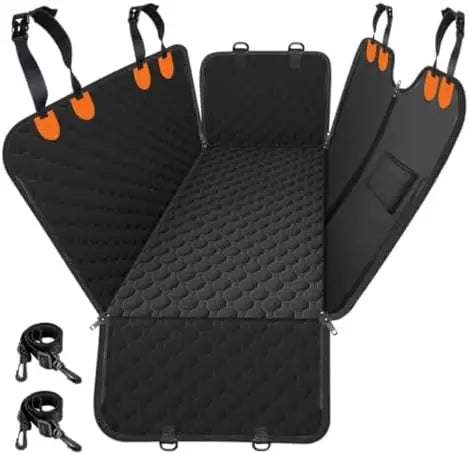 Dog Car Seat Cover Waterproof Pet Cat Travel Mat Mesh Carrier Car Hammock Anti-Sliper