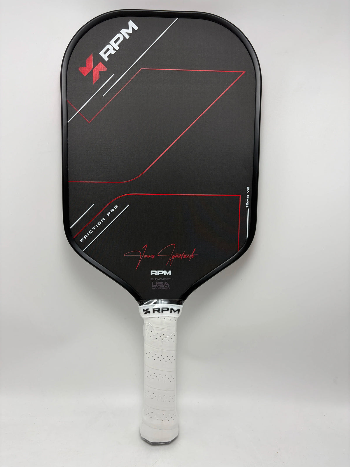Pickleball Paddle Q2 16mm Hot-Pressed Integrated Tri-Density Core Carbon Fiber Complete