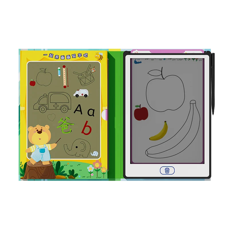 Kids Lcd Write Electronic Writing Board Digital Pad Writing Slate Tablet Toddler Toys