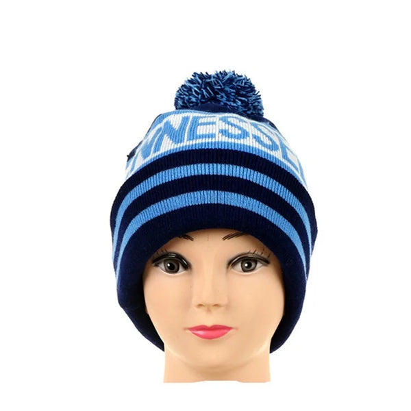 Jacquard Pattern Warm Knitted Beanie Hat Nice Beanie Winter Hats Promotional Beanies