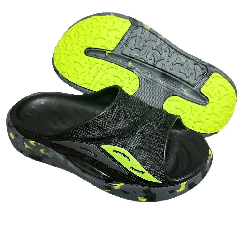 Men'S and Women'S EVA Platform Slide Slippers Solid Soft Lightweight Comfortable Open Toe