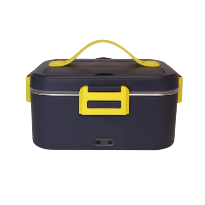 Electric Lunch Box Travel Portable Food Warmer Heater Stainless Steel Container