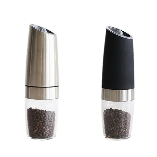 Gravity Electric Salt and Pepper Grinder Automatic Spice Mill with Adjustable Coarseness