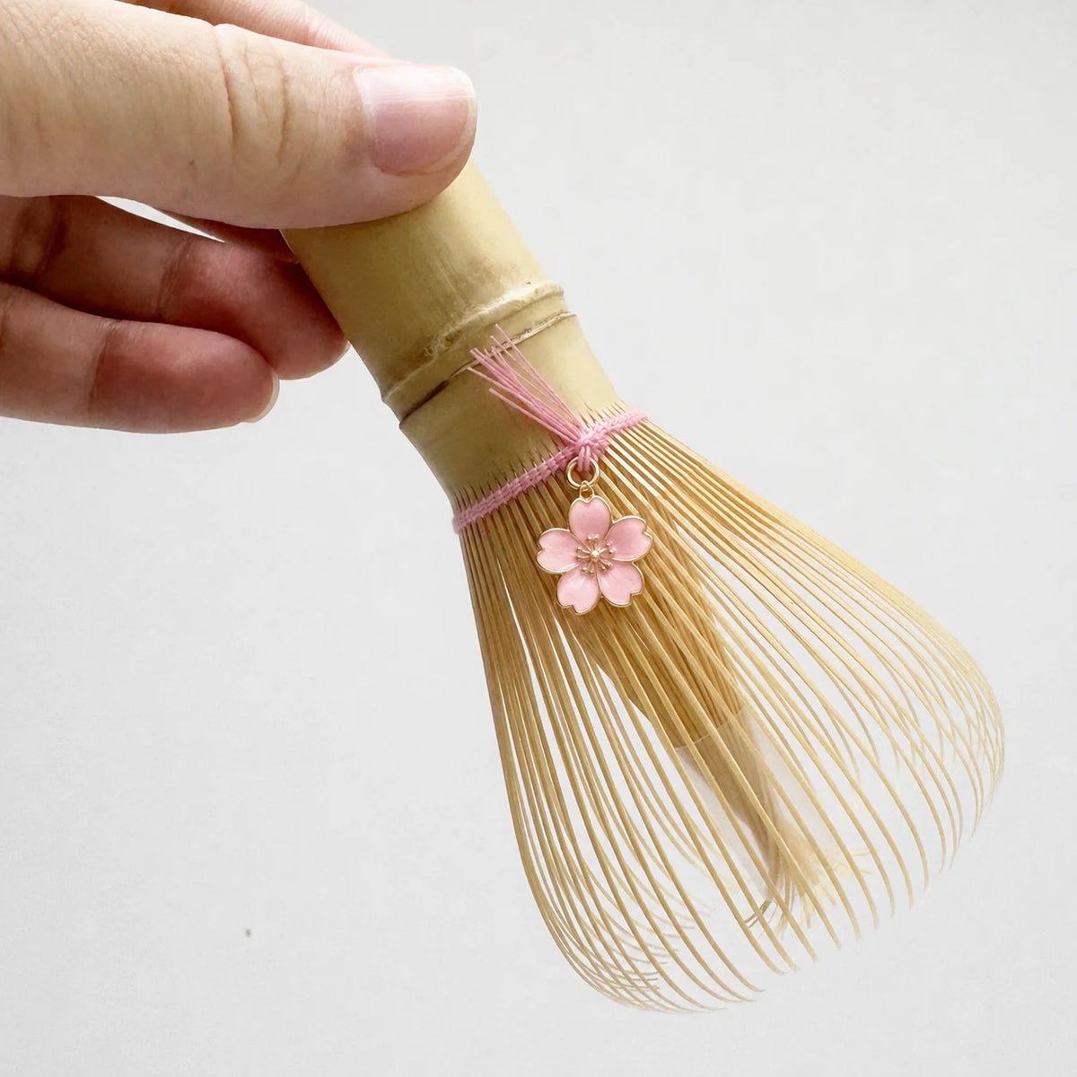 Handmade Japanese Matcha Whisk Ceremonial Customize Purple Shin Chasen With Charming