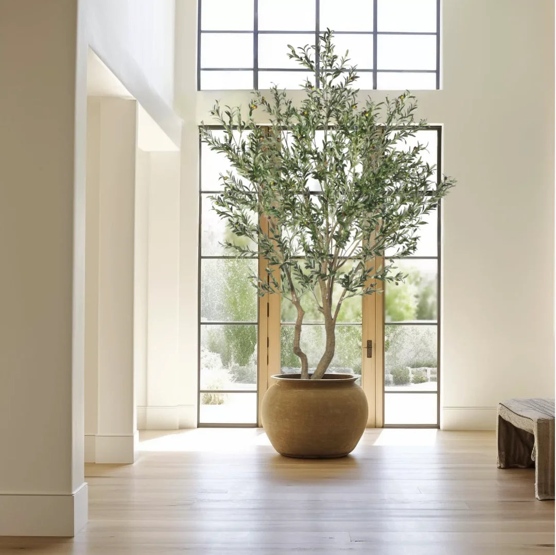 Detachable Artificial Olive Tree Faux Potted Plant 60cm-180cm Indoor Outdoor Home Hotel