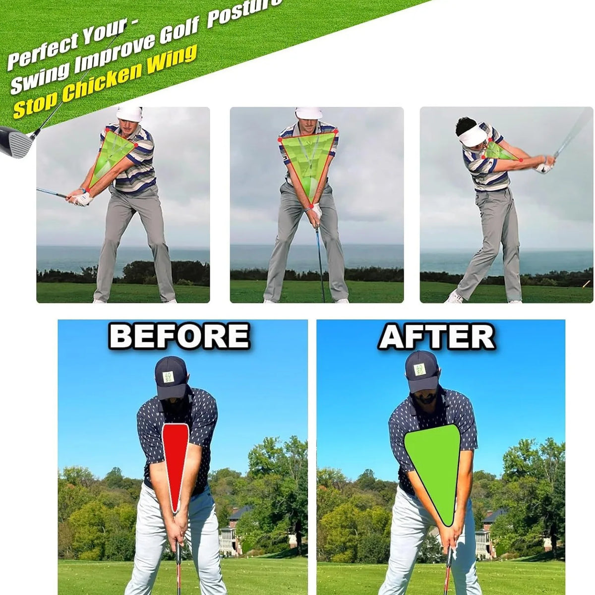 Golf Training Swing Arm Clamping PU Ball, Golf Training Aid, Polyurethane Foam Soft Ball