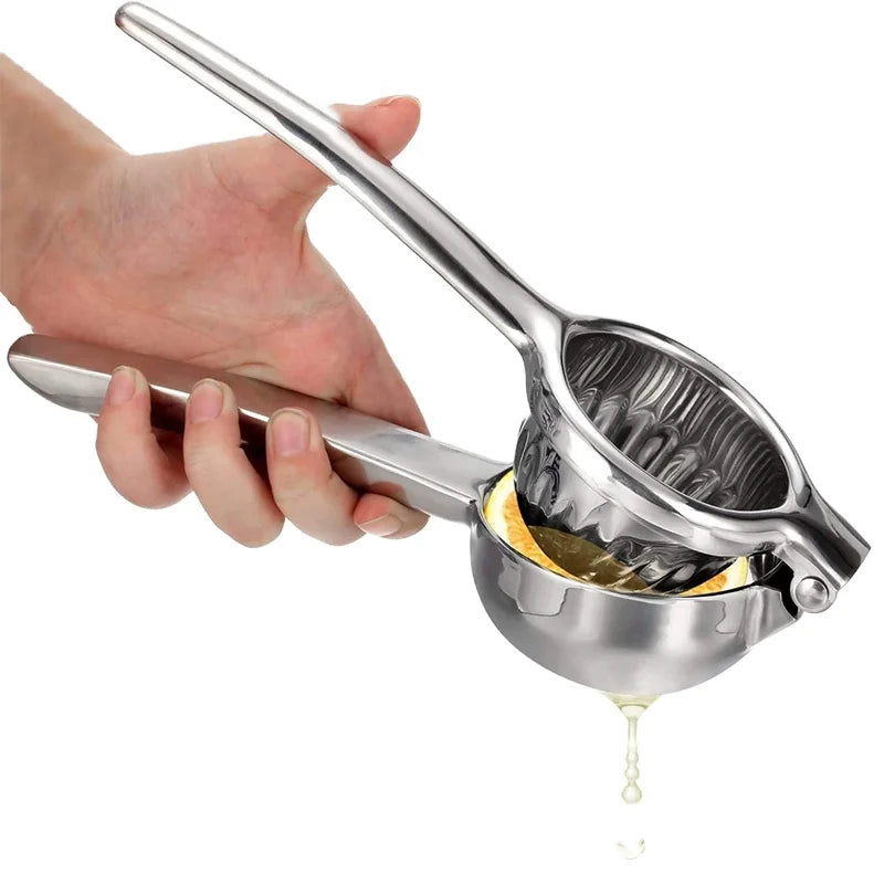 Stainless Steel Lemon Squeezer Kitchen Manual Citrus Juicer Press Hand Operated