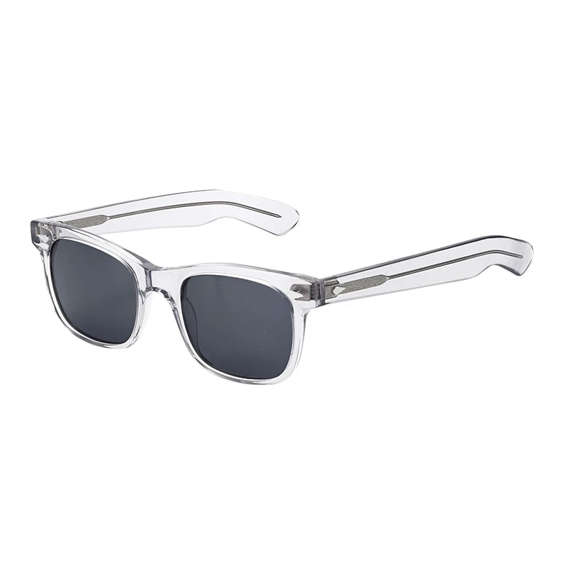 Designer Polarized Sunglasses Unisex Brand Acetate Full Rim Frame UV400 Lenses Travel