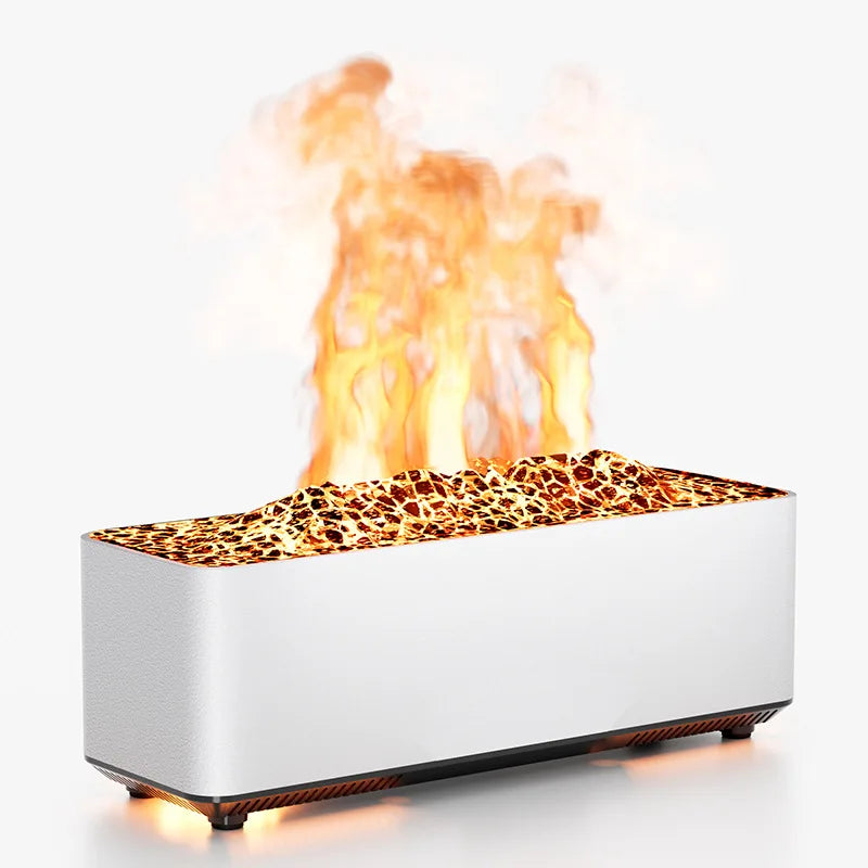 New Colorful Flame Aromatherapy Machine Home Bedroom Desktop Simulation Fireplace