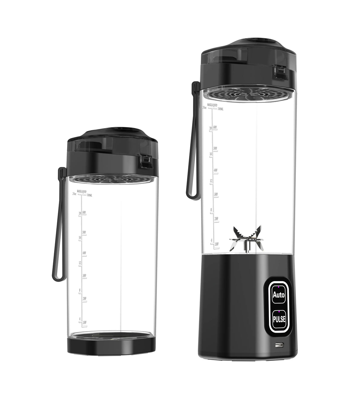 New Personal Blender For Shakes And Smoothies Leakproof-Lid USB Rechargeable 360W
