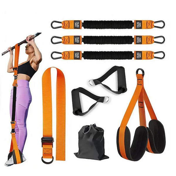 Multi Purpose Training Power Adjustable Resistance Band Set for Strength Training