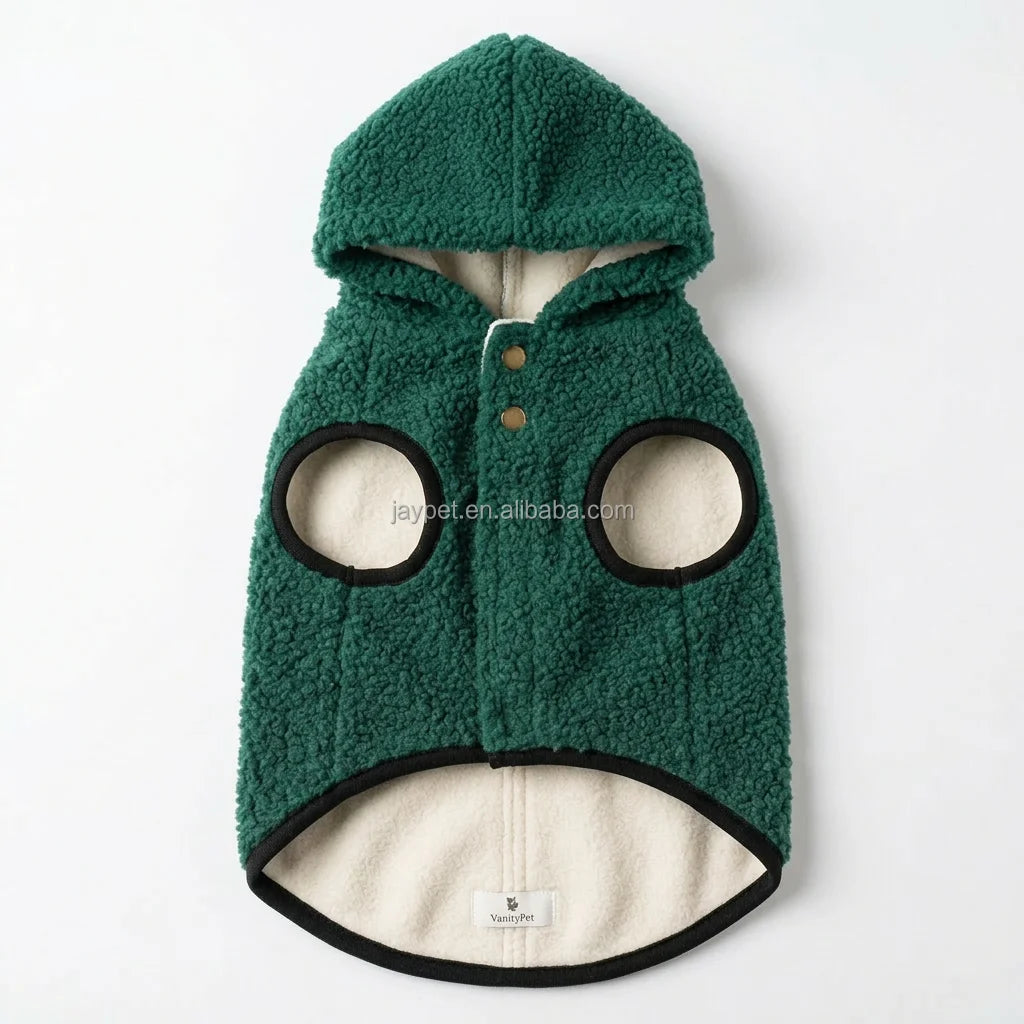 Cotton Dog Vest for Autumn and Winter, Cozy Pet Outfit