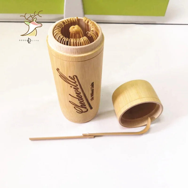 Popular Selling Japanese Bamboo Tea Whisk Chasen Set for Matcha Green Tea Premium Coffee