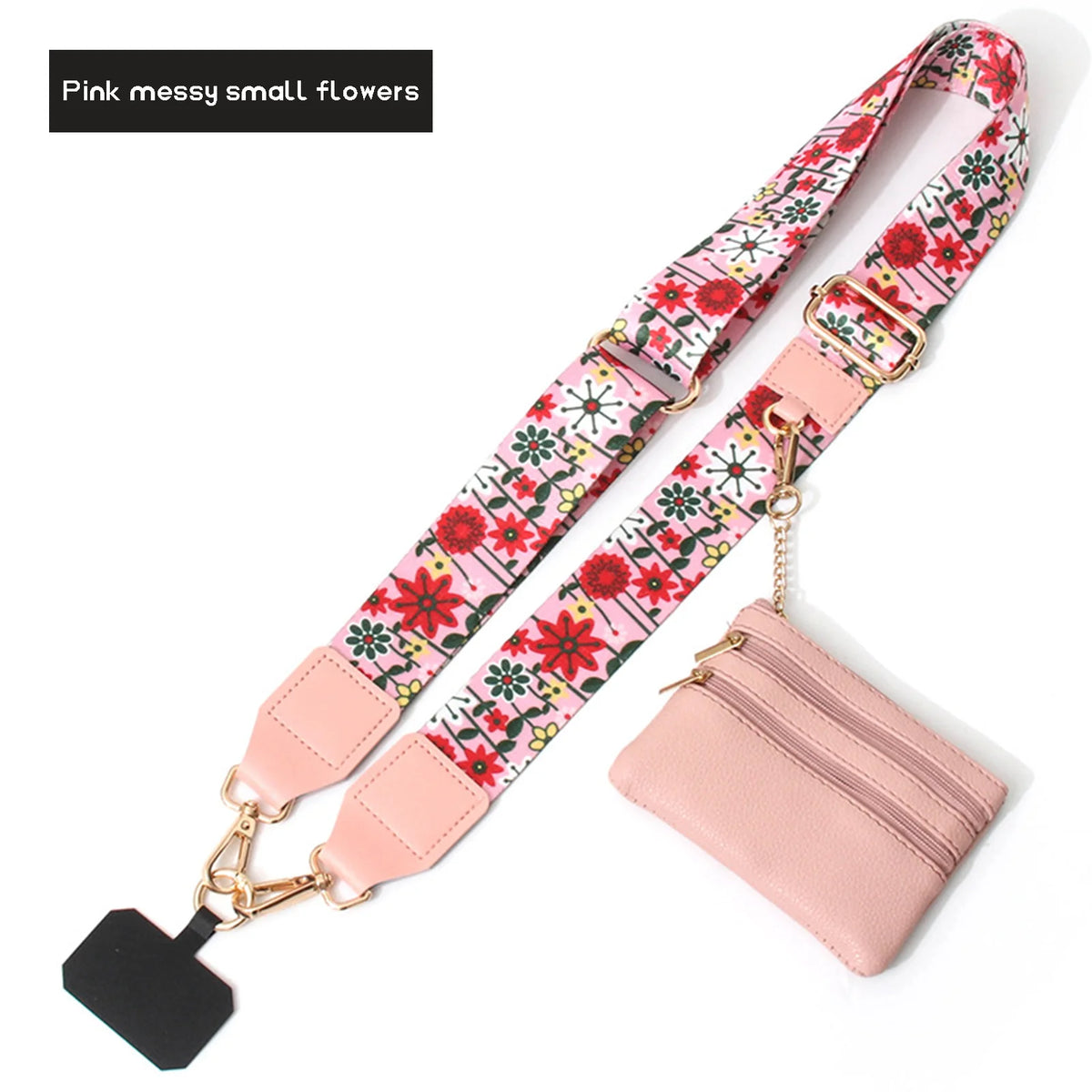 Custom Bowknot Phone Strap Crossbody Lanyard Detachable Woven Shoulder Replacement Belt