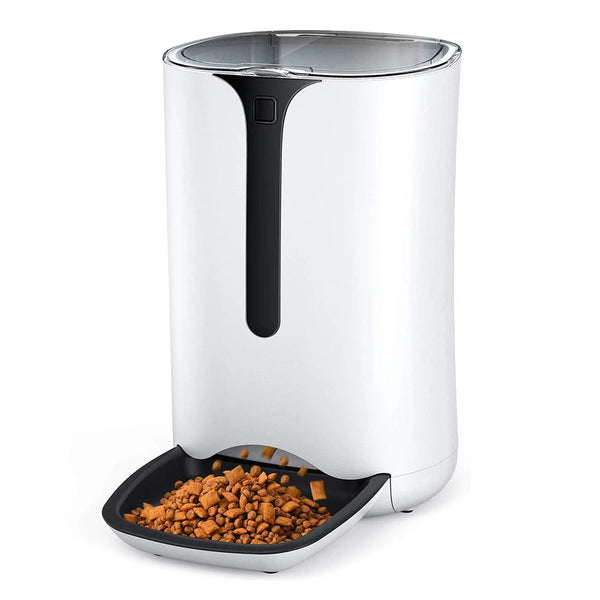 Smart WiFi Automatic Pet Feeder 4L, App-Controlled Dry Food Dispenser