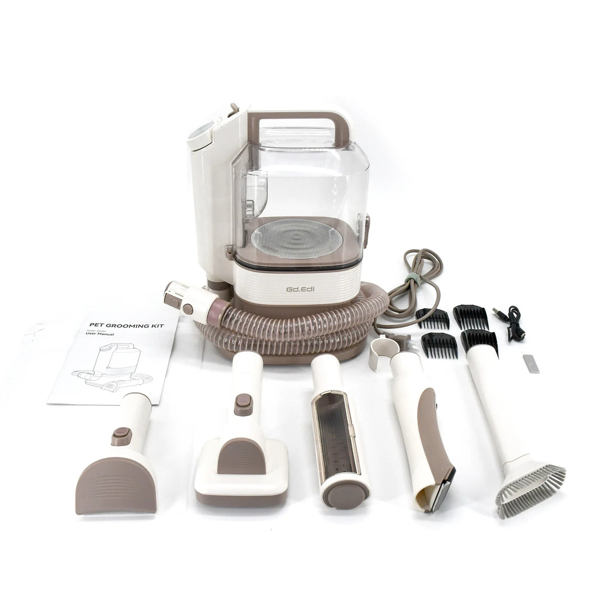 Pet Multifunctional Electric Japanese Standard Polypropylene Vacuum Clipper Hair Cutter