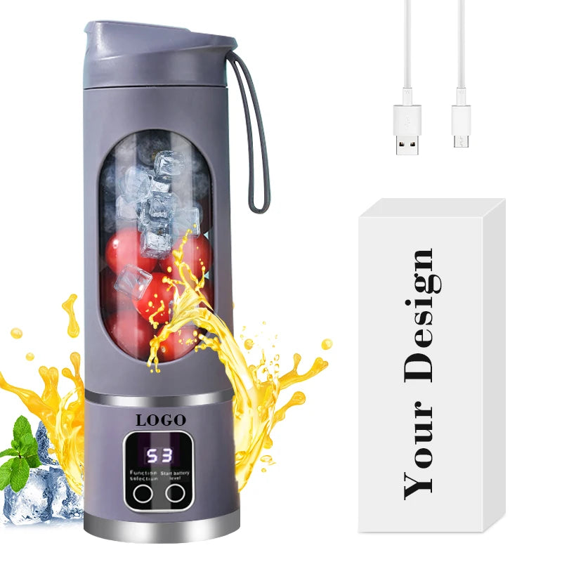 No High Torque Motor Durable Blender Machine Blender Mixer Juice Maker for Gym Travel