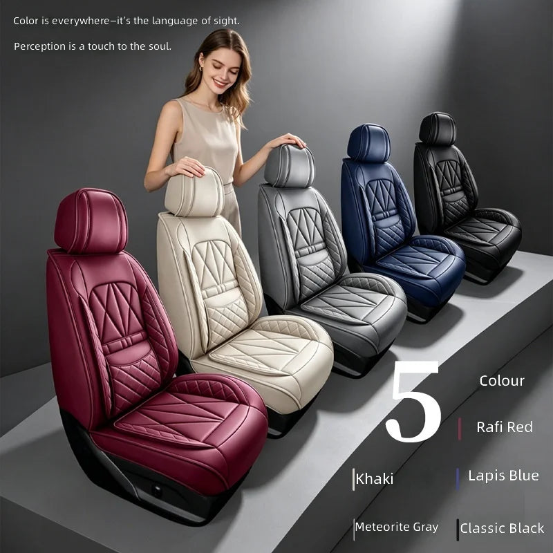 New Leather Memory Foam Fully Enveloping Breathable Dirt-Resistant All-Season Universal