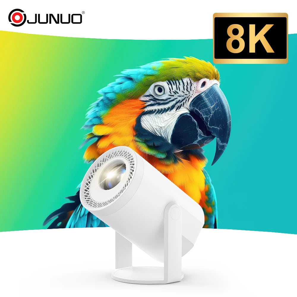 Portable Mini Projector with 5G WiFi, 200 ANSI Lumens and 235 Inch Image