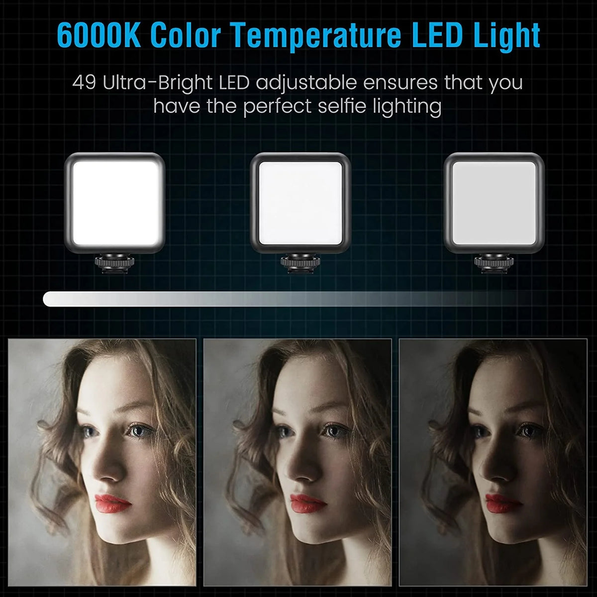 Usb Studio Camera Photographic Selfie Video Conference Lighting Kit Led Ring Light
