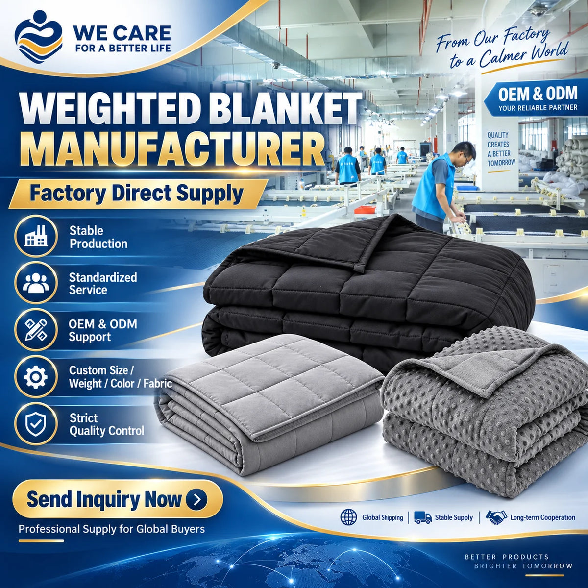 Superior Weighted Blanket Chunky Knit Velvet Weighted Blanket for Adults and Kids