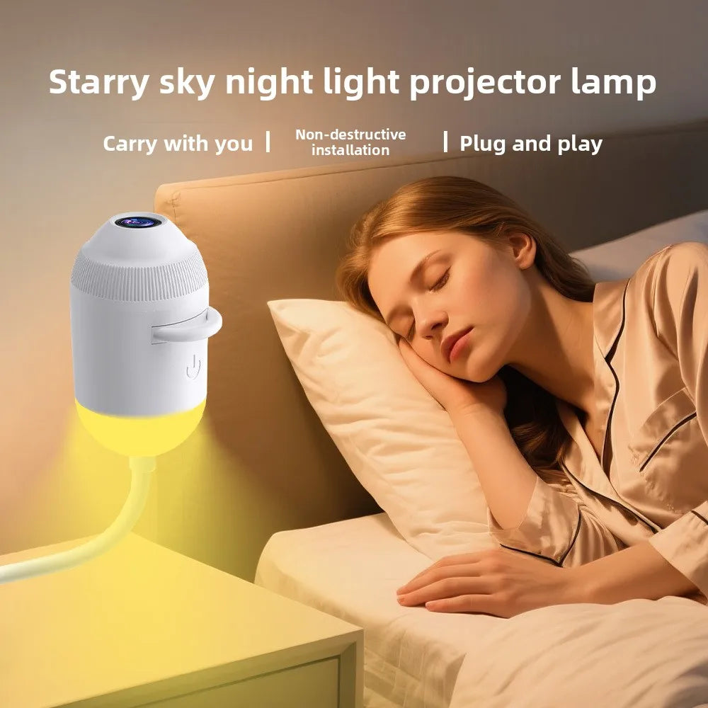 Premium G303 USB Starry Sky Galaxy Projector Lamp Romantic LED Night Light for Car