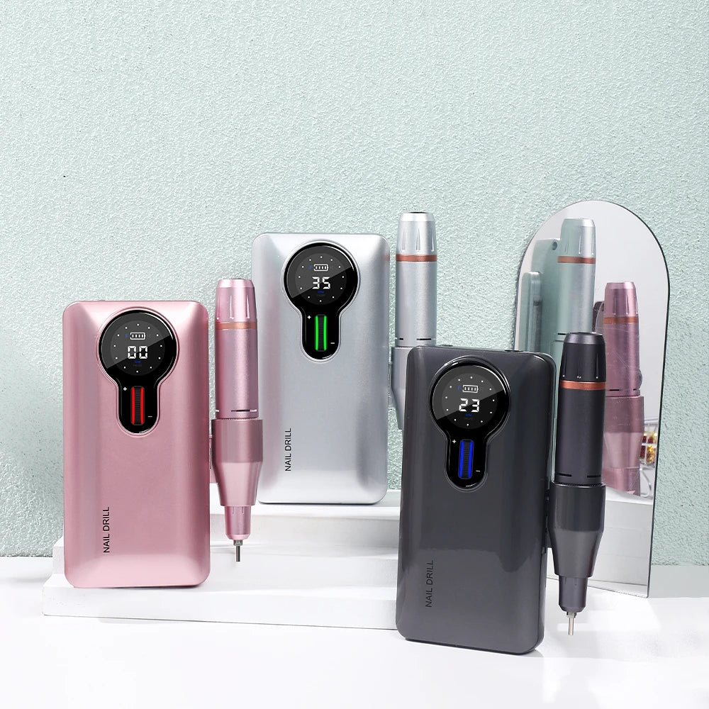 New Innovative Arrival Professional Coreless Motor Rechargeable Portable Electric Nail