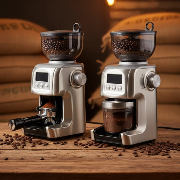 KWG-250H Electric Conical Burr Coffee Grinder and LCD ETL KC CE CB GS LFGB ROHS