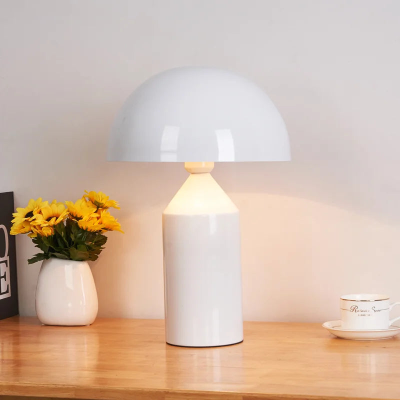 Modern Mushroom Table Lamp for Living Room Star Hotel Apartment Simple Design Night