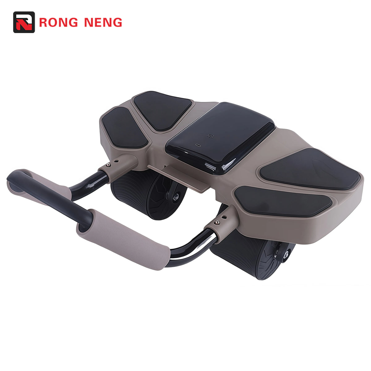 Durable ABS+Steel Indoor Power Stretch Roller Abdominal Muscle Fitness Wheel
