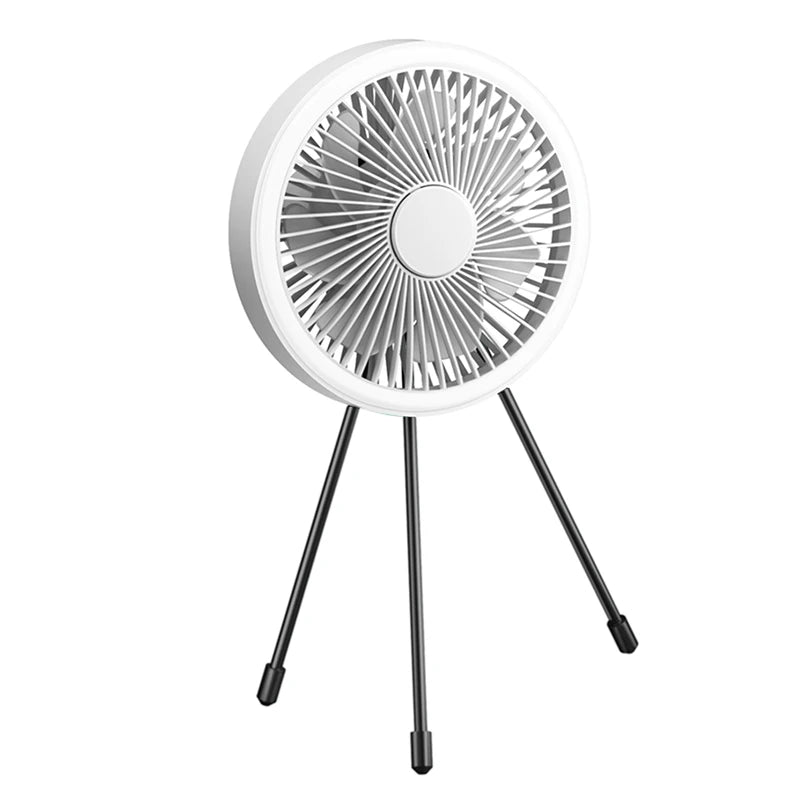 F47 Multifunctional Fan USB Rechargeable Portable Outdoor Camping Ceiling Fan with Night