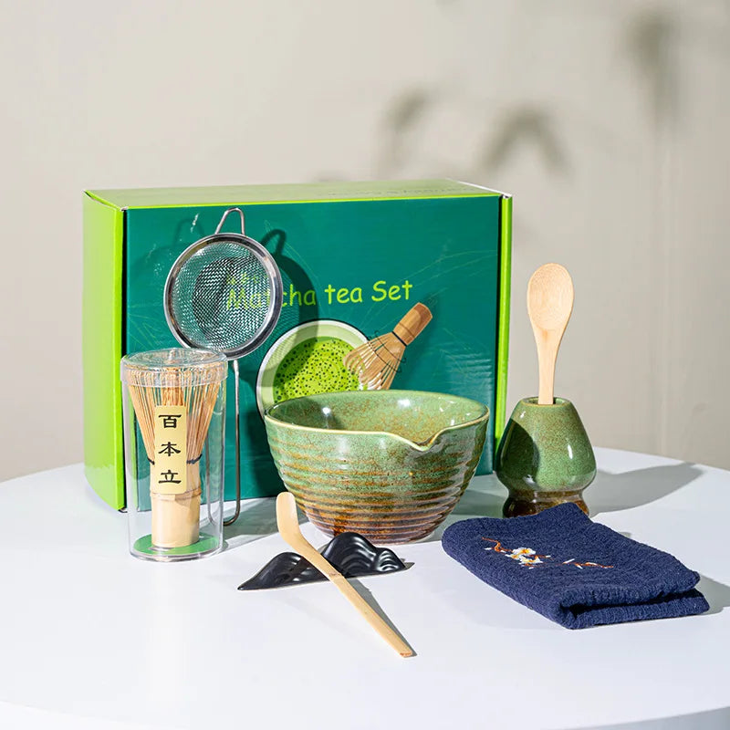 Matcha Set Whisk -100 Pieces of Vertical Tea Whisk - Vertical Combination Tea Preparation