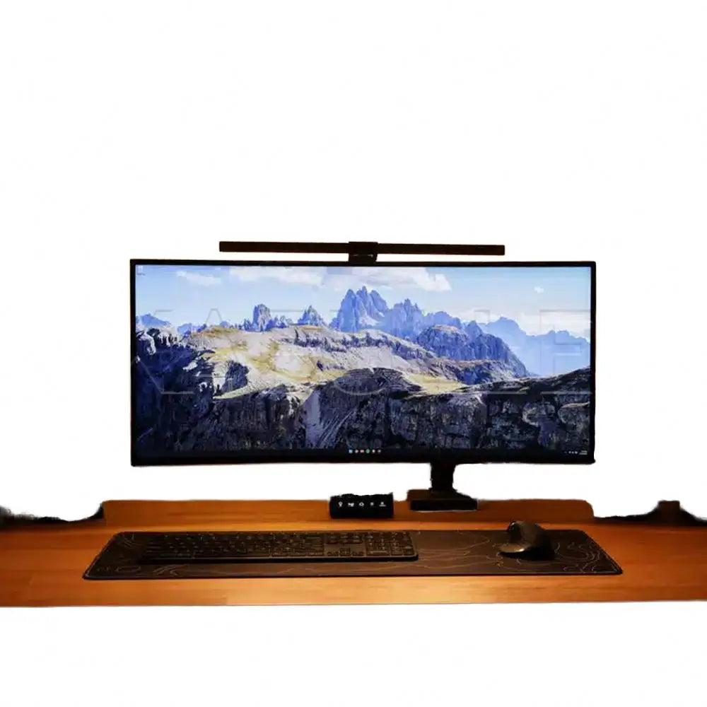 Modern Indoor LED Light Bar for Office & Bedroom USB-Powered Adjustable Dimmable White