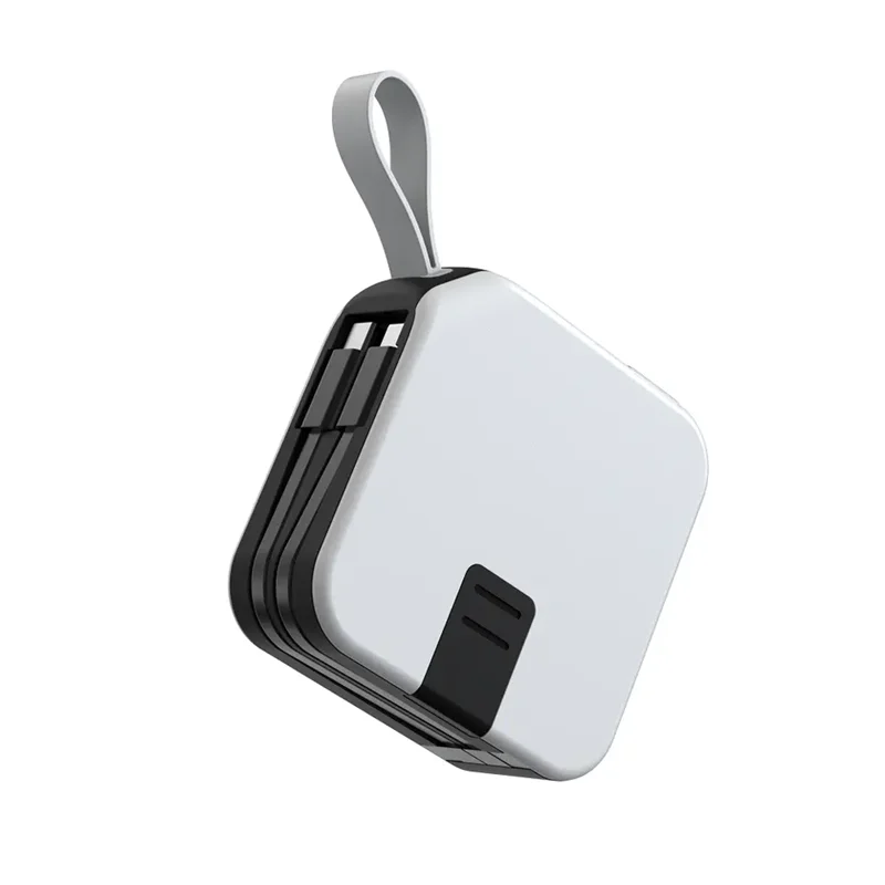Magnetic Wireless Power Bank Universal Travel Charger Pouch 5-IN-1 with Plugs