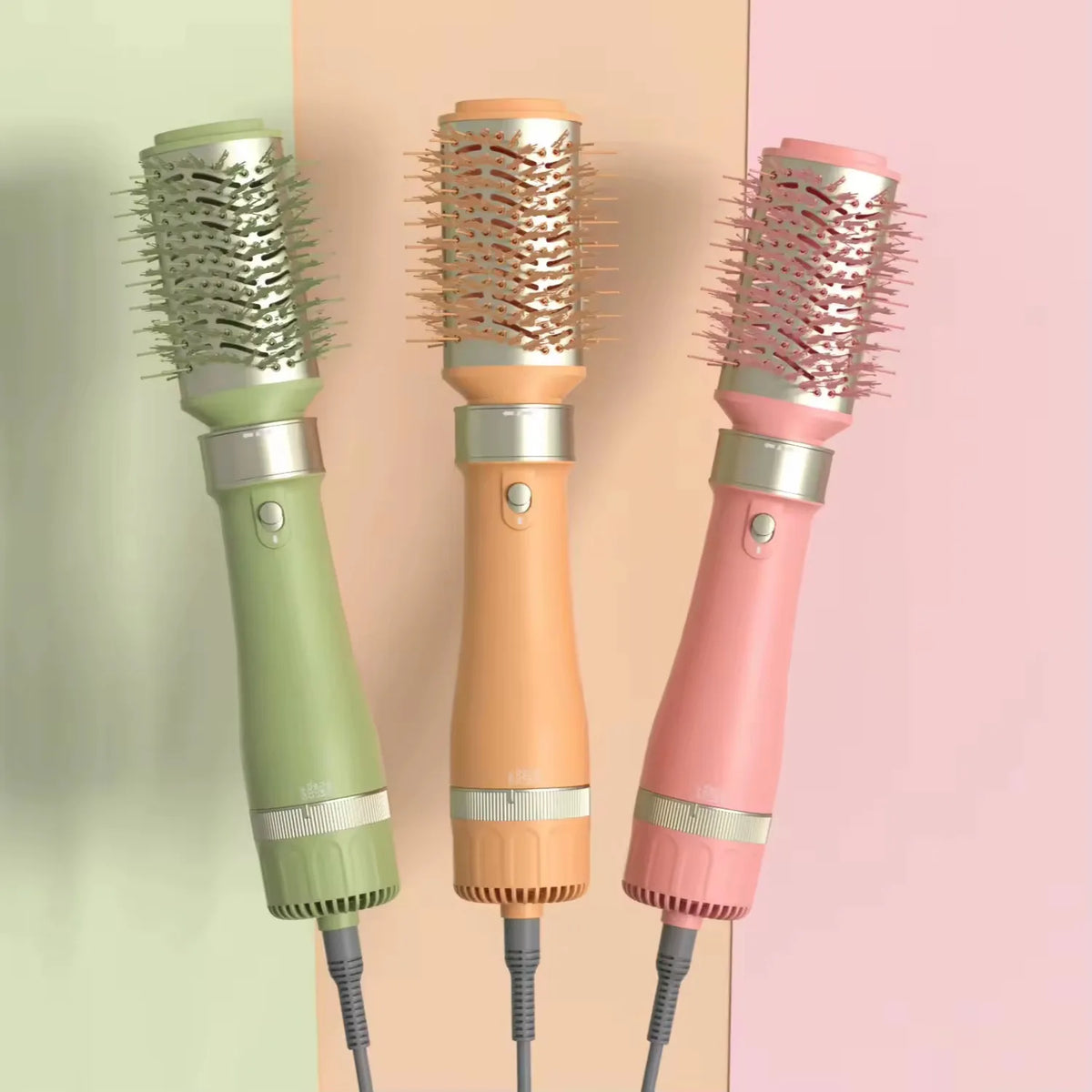 2 in 1 One-Step Hot Air Brush, Professional Salon Hair Dryer Brush Multifunctional Fast