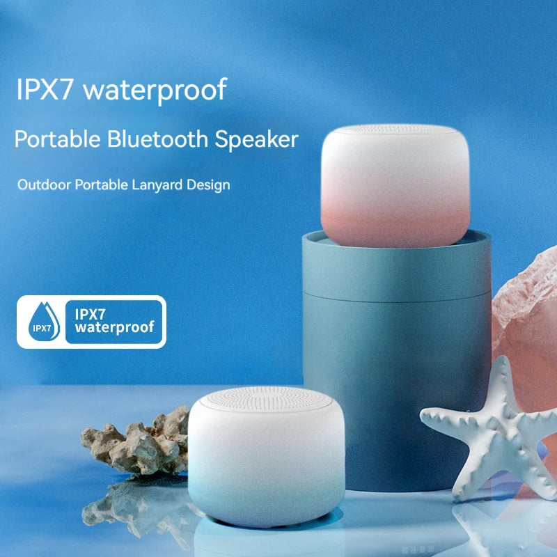 Wireless Speaker : Portable Mini Pro Audio Smart Bluetooth Speaker with Gradient Color