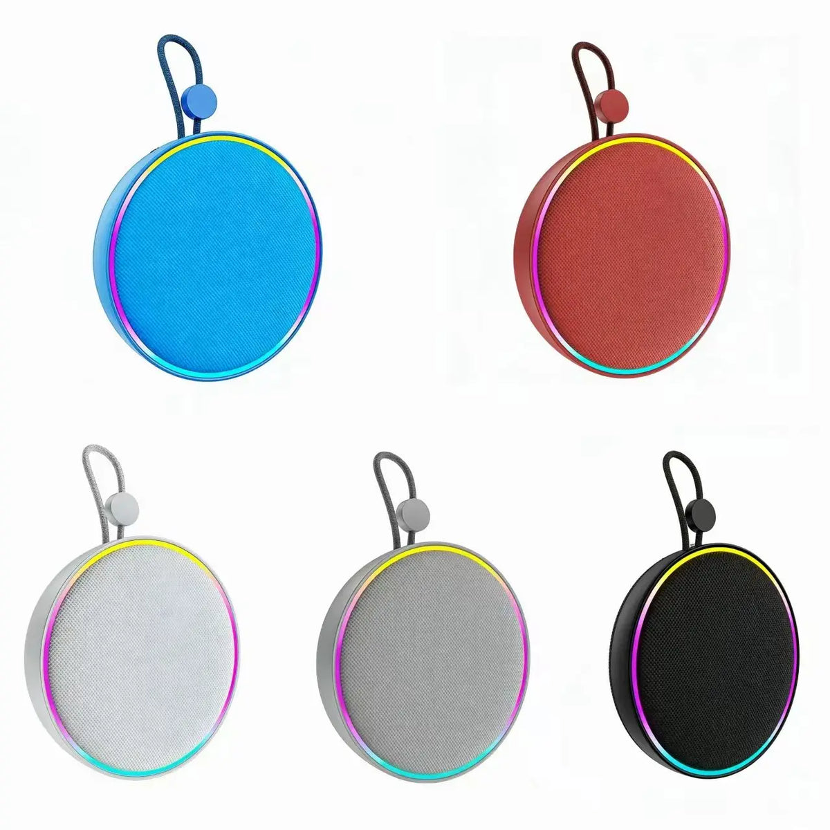 Mini Blue Tooth Speaker Portable Wireless Heavy Bass Audio Support TF Card TYPE C