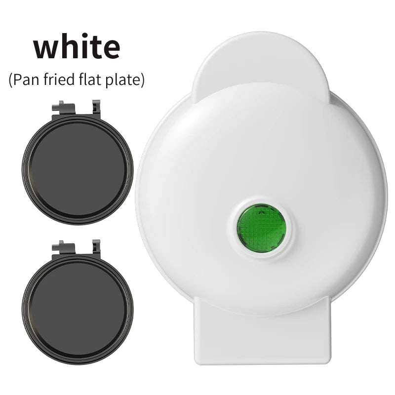 Electric Mini Waffle Maker Sandwich Maker Ceramic Coating Non-Stick Plates PBT+Aluminum